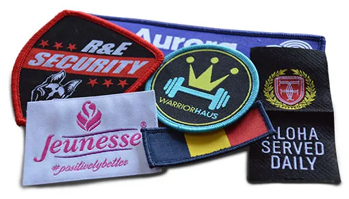 Woven Patches Production