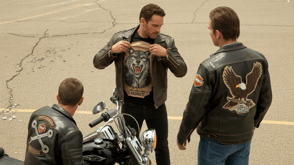 create the motorcycle patch with theamericanpatch