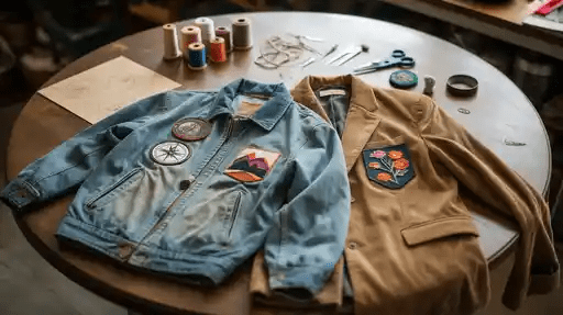 design your motorcycle patch