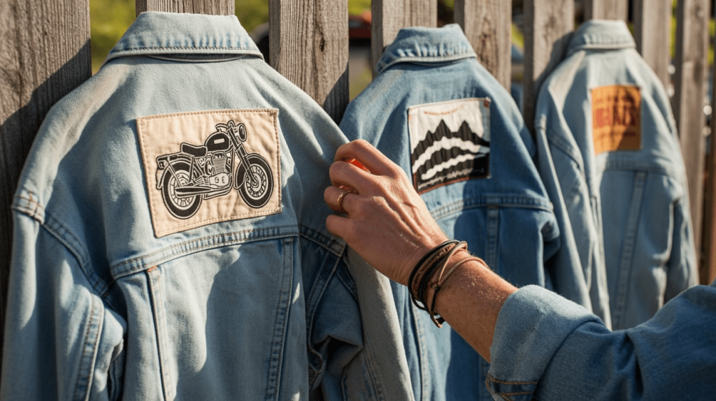 types of jackets for patches