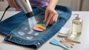 Methods to remove patch glue