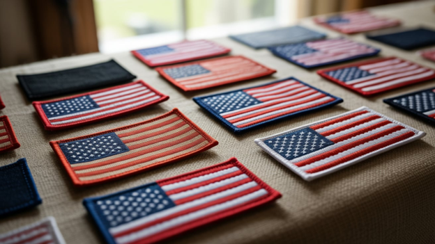 flag patches of america