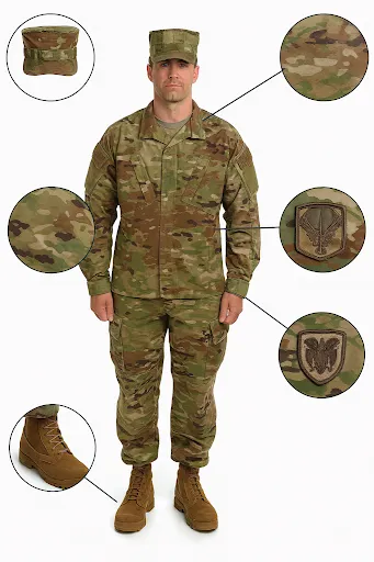 OCP Patch Placement Guide Army Air Force Uniform Rules OCP Patch Placement Guide Army Air Force Uniform Rules