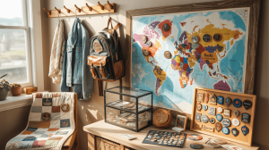 ways to display travel patches