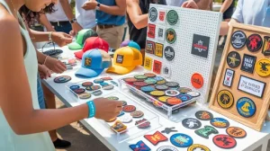 Display Patches for Trucker Hat Party Favors