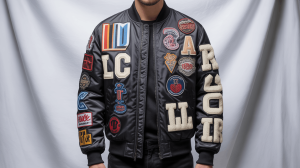 display patch on bomber jackets