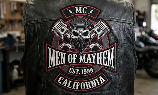 Men of Mayhem patch.