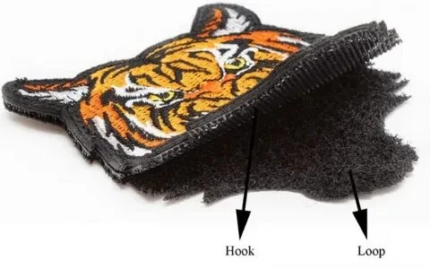 Hook and loop patches
