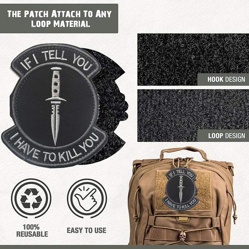 hook and loop patches